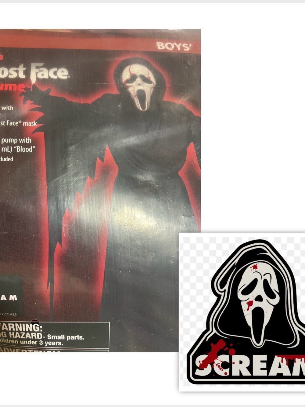 SCREAM "Bleeding Ghost Face" Costume
